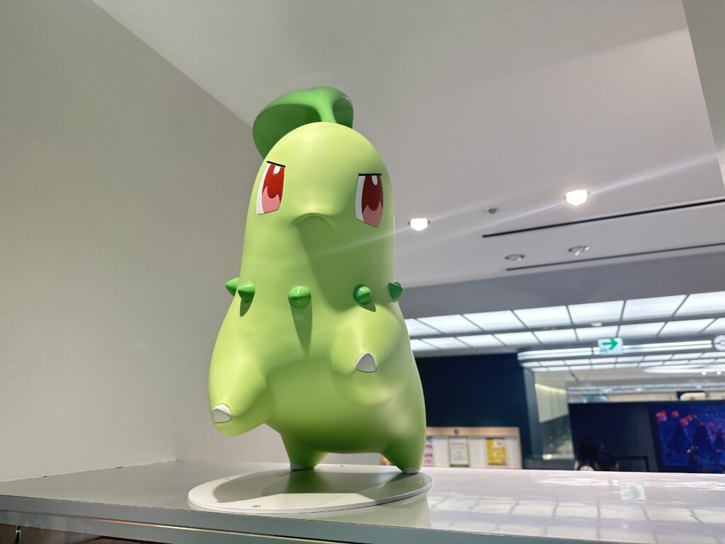 ポケモンセンター名古屋栄 ポケセン名古屋 リニューアル チコリータ